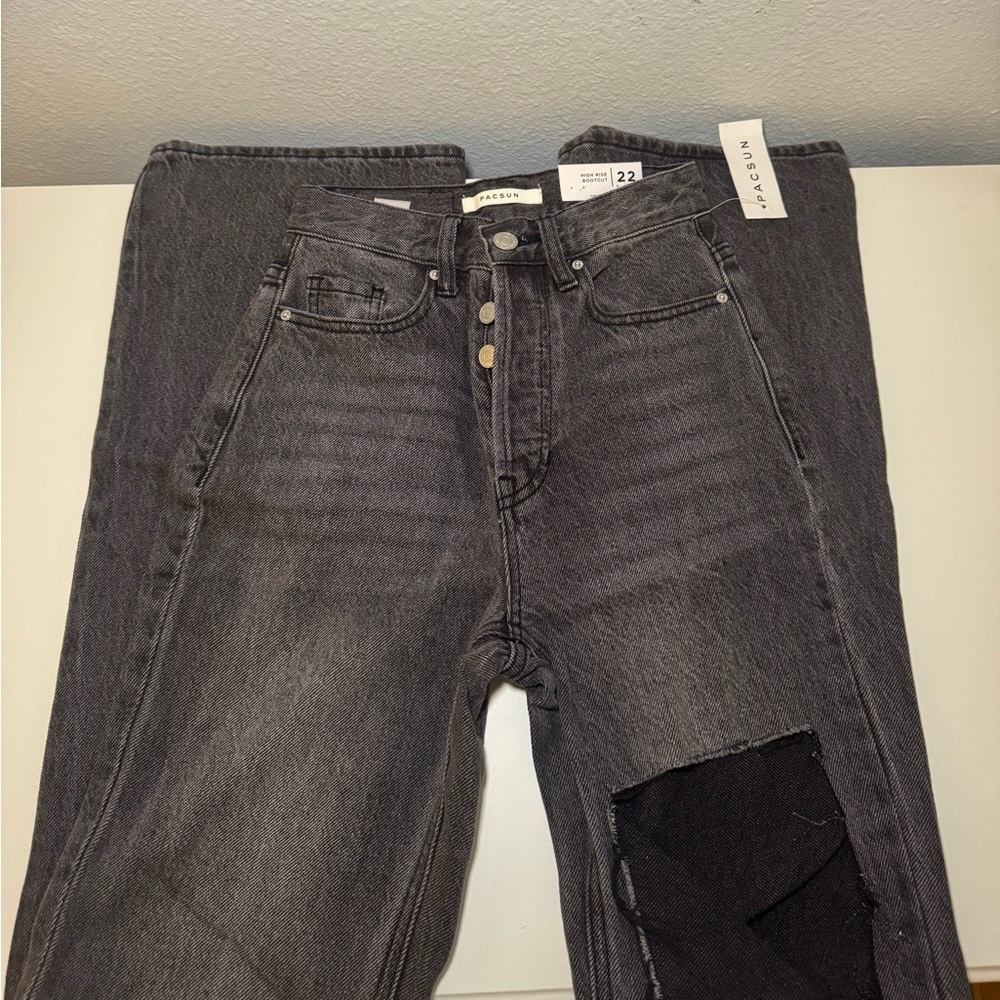 Pacsun Black Bootcut Jeans
